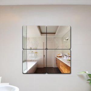 Gương Dán Tường Gương Dán Tường 3D Siêu Rõ Nét Kích Thước 42 x 27 Hình Chữ Nhật Gương Trang Điểm Gương Soi Toàn Thân Gương Trang Trí Phòng Ngủ- Phòng Tắm.
