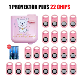 Proyektor Mini Ulang Tahun Happy birthday projector Free Baterai Free Chips