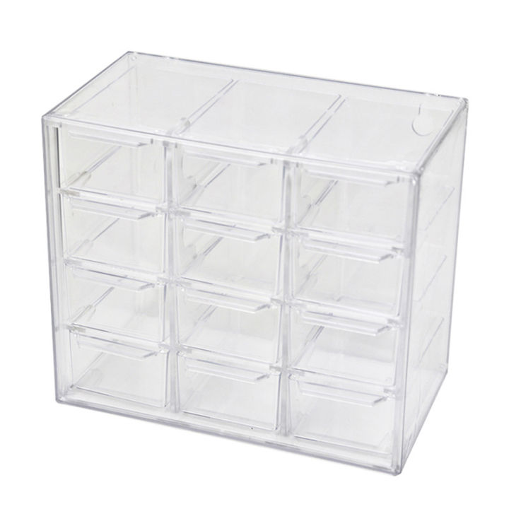 Graceful Desktop Drawer Organizer Mini Drawers Plastic Desk Craft ...