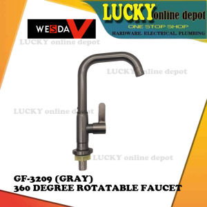 GF3209 WESDA STAINLESS STEEL 360°ROTATABLE FAUCET (GRAY)