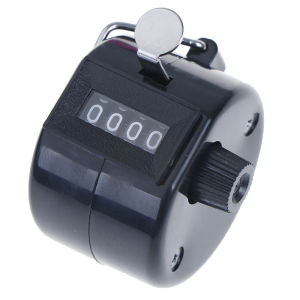 GYMPRO Cầm tay cầm tay Kiểm tra đếm 4 chữ số Đếm ngược Golf Máy đếm bàn tay Máy Clickers Pitch Counter Đối với huấn luyện viên đan bên ngoài người đan rổ đánh cá Golf và Row