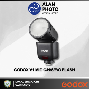 Godox V1mid TTL Li-ion Round Head Camera Flash C/N/S/F/O
