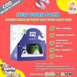 Perlengkapan Perawatan Bayi Gentle Baby Twin New Born Pack Isi 2 Deep Sleep Dan Tummy Calmer Solusi Susah Tidur Anti Rewel Bebas Begah Masalah Perut Bayi Baru Lahir Newborn Alami Bpom Free Ongkir