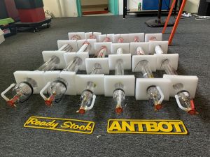 Co2 Glass Laser Tube 60W 80W Glass Laser Lamp for CO2 Laser Engraving Cutting Machine Free Wires Connection Service