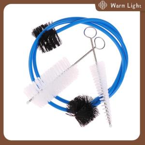 Warm Light 1ชุดชุดชุดซ่อมบำรุงทรัมเป็ตจับปากกางูแปรงปาก Cornet cleaning