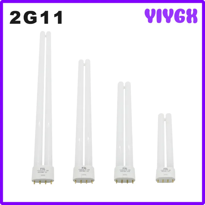 [YIYGX] PL-L 2G11 Fluorescent Tube 18W 24W 36W 40W Energy Saving Lamp ...