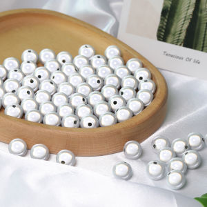 Mixed Color 3D Illusion Miracle Beads Acrylic Round Loose Spacer Beads For DIY Earring Necklace Bracelet Jewelry Craft Making Handmade Accessories