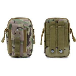 Ielgy ngụy trang leo núi Túi Đeo Hông Nhỏ Túi Đeo Vai Đeo Chéo Chống thấm nước điện thoại di động Túi đeo hông ngoài trời thể thao