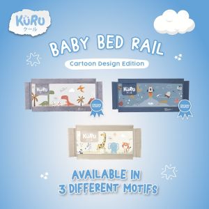 KURU Baby Bedrail 180cm Pembatas Pengaman Pagar Kasur Ranjang Bed Rail