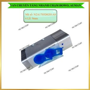 Van chuyển tầng rờ le chuyển tầng số nhanh chậm xe Howo Auman dạng hộp diêm 6 lỗ 9 ly Hàng Pener xịn