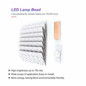 FDGED 20 ชิ้น LED แบ็คไลท์สตริป ซ่อมทีวี LED 32-65 ลวด 2M อุปกรณ์เสริมแถบไฟ อะไหล่แถบไฟ LED ลูกปัดแบ็คไลท์ ลูกปัดโคมไฟ SMD 3V