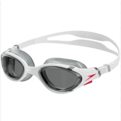 Speedo Biofuse 2.0 Goggles - Black (Smoke) White (Smoke) Blue/White