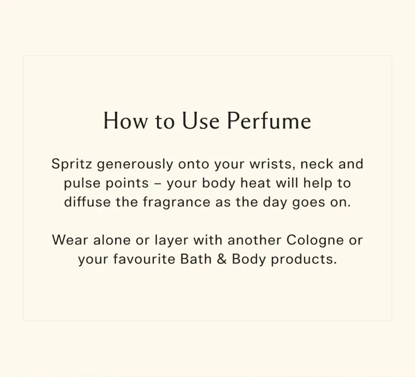 Pulse Points When To Wear Perfume Jo Malone London • 100ml Cologne