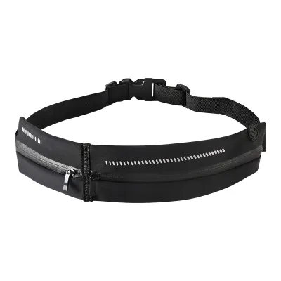 Waist Running Bags Slim Running Bag Jogging Belt Cycling Waist Pouch with Earphone Hole WAKEYBOO Sport belt bag