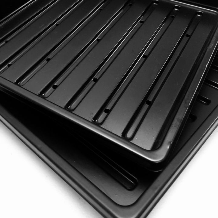 2 Pieces Microgreens Tray 10x10 inches (2pcs Without Holes) | Lazada PH