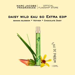 Marc Jacobs Fragrances Daisy Wild Eau So Extra Eau De Parfum for Women 10ml Penspray - Creamy Banana juicy Pear Nectar | Fruity Floral Perfume