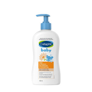 Cetaphil Baby Bath For Body For Baby Delicate Skin Eczema Dry Sensitive With Calendula 400ml Baby Daily Lotion