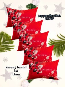 SARUNG BANTAL isi LIMA/SARUNG BANTAL TIDUR/SARUNG BANTAL MURAH SARUNG BANTAL HOTEL /