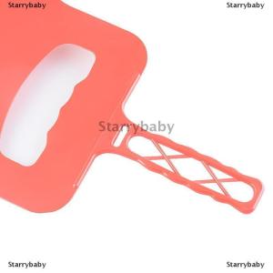 Star พัดลมบาร์บีคิวพลาสติกทนความร้อน แบบพกพาพัดลมมือหมุนสะดวก ตั้งแคมป์กลางแจ้ง
