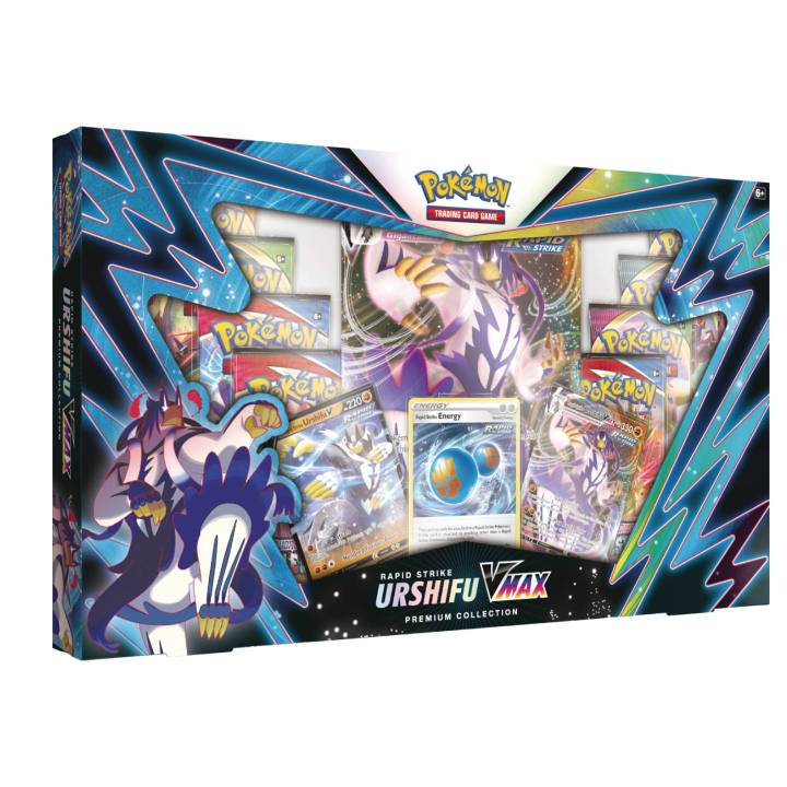 POKÉMON TCG - Rapid Strike Urshifu VMax Alternate Art Secret Rare - 170/163 - CGA Graded 10 main image 1