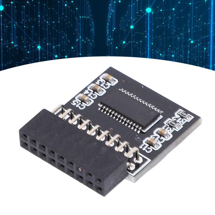 TPM 2.0 Encryption Module TPM 2.0 Module 18 Pin LPC for Replacement ...