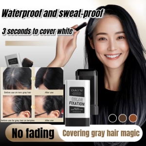 🥳Big Discount 🥳Powerful Synchronized Hair Coloring Comb/stick Set Hair Coloring Brush Pen Temporary Root Touch Up For Gray Hair Non Damaging Formula Washable Instant Coverage For New Growth Hair Travel Size Hair Color Stick