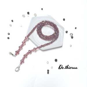 Strap masker hijab kristal mutiara kalung masker hijab connector masker pengait masker hijab konektor masker hijab