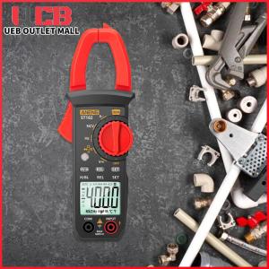 เครื่องวัดกระแสไฟฟ้าแบบคลิปดิจิตอลสำหรับวัดแรงดันไฟฟ้าและกระแสไฟฟ้า AC/DC พร้อมจอแสดงผลชัดเจนและความแม่นยำสูง