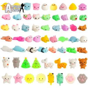 Alphar Toys 10pcs Mochi Cute Squishy Slow Rising Kawaii Cute Animal Toy Squishy Toys Kids Gift