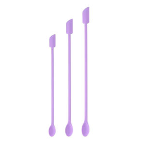 Dual-Head Silicone Spoon Beauty Tool For Makeup Extraction Cosmetic Applicator