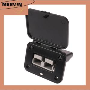 [MERVIN]💖[HOT SALE]🎈🎈 120A เข้ากันได้กับ Anderson PLUG KIT Flush Mount Bracket PANEL Bracket พร้อมฝาครอบสำหรับ caravan Connector PANEL MOUNT SOCKET