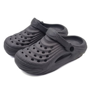 Men Urban Streetwear EVA Clogs Lightweight Non Slip Indoor Outdoor Casual Hole Sandals