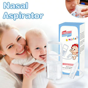 Nasal Aspirator for Baby Toddlers Nasal Wash Nose Cleaner Hand Pulled Nasal Aspirator for Newborn