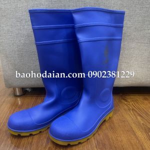 Ủng bảo hộ Safety xanh đế vàng chuẩn CE mũi đế thép US-SPB-104B