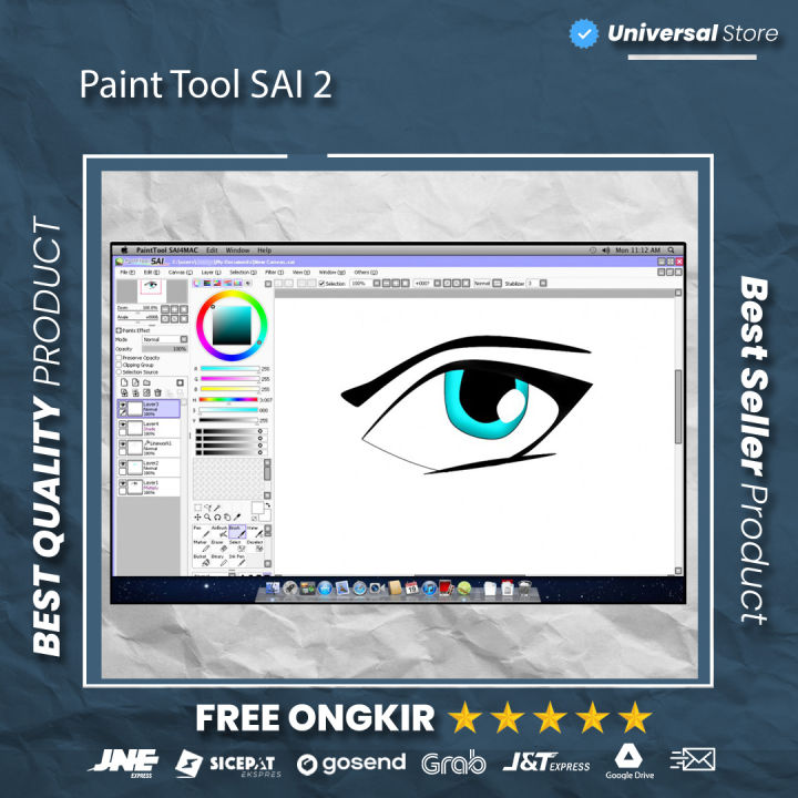 Program Paint Tool SAI 2 Full Version Premium PRO Lifetime Terbaru Full
