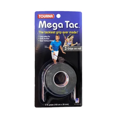 Tourna Mega Tac Overgrip (3 Grips/Pack) Tennis Grip