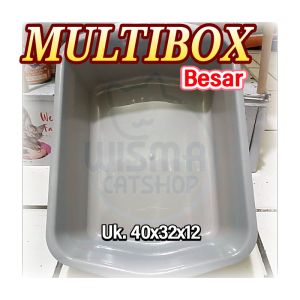 Bak Pasir Besar Ukuran Jumbo XL Tempat Pip Pup Kucing Anjing Pet Toilet litterbox murah wadah serbaguna
