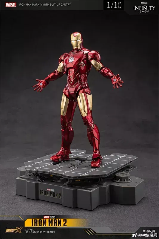 Marvel ZD Toys - The Infinity Saga Iron Man Mark IV - Suit-Up
