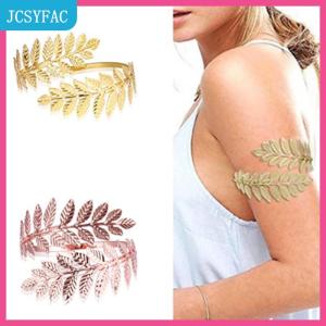 JCSYFAC  HF Aryio Vòng Đeo Tay Lá Nguyệt Quế La Mã Hy Lạp Bằng Kim Loại Vòng Đeo Tay Vòng Đeo Tay Trên Cánh Tay