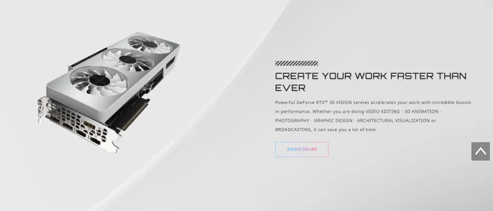 Graphics Card Rtx 3080 Vision Oc Gigabyte RTX 3080 Ti Vision OC