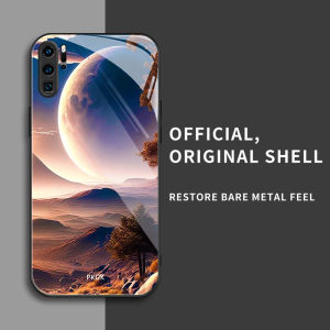 สำหรับ Huawei P30 Pro ลายทิวทัศน์ทะเลทราย บุคลิกภาพทันสมัย เคสป้องกันศัพท์กันตก