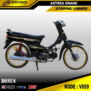 Stiker Striping Variasi Honda Astrea Grand