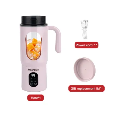 MEEVIDA Multi-functional Portable Blender 580ml Crushes Ice lightweight Baby Food Ice Smoothie Frui Electric Mixer Food