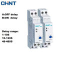 CHINT NTE8 Series Time Delay Relay Control Off Power On Delay NTE8-A NTE8-B 5S 10S 120S 480S AC220V DC24V Din Rail Digital Timer. 