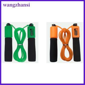 wangzhansi Nhảy dây thừng với truy cập thể dục thể thao có thể điều chỉnh đếm nhảy Bỏ qua dây