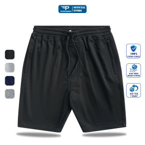 Quần Short Nam Thể Thao Cotton Co Giãn Thoáng Khí Màu Đen/Trắng/Navy - PIGOFASHION LZDQSN02