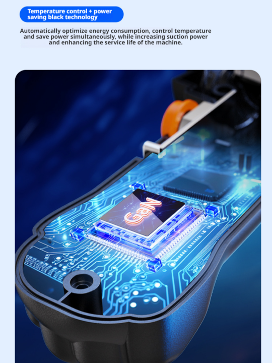 Handheld Cordless Smart Noise Reduction Vacuum Cleaner Lazada