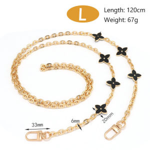 Long Chain Bag Strap Premium Metal 120/30cm Anti Karat Good Quality Tebal / Bagstrap Rantai Tali Tas Hp Aksesoris Fashion