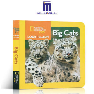 National Geographic Kids Look and Learn: Big Cats (Look & Learn) Board book – Picture Book by National Geographic Kids Original English books