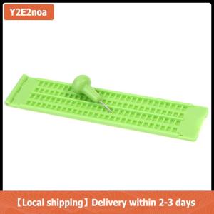 【Local shipping】 Plastic Braille Writing Slate School Portable Practical With Stylus Practice
